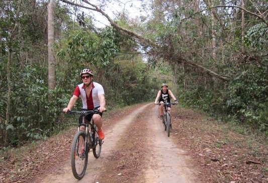 cycling cat tien national park